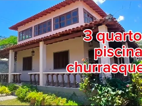 Casa 3 quartos Praia de Corderinho